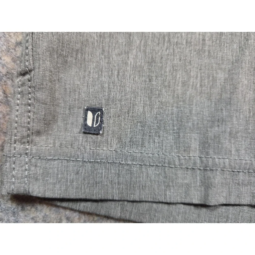 Linksoul Boardwalker Grey Heather Hybrid Golf Shorts Mens 33 Stretch LS651
